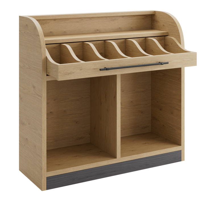 LEA | Besteckschrank | B:H 110 x 105 cm | Eiche | Soft-Close