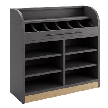 LEA | Besteckschrank | B:H 110 x 105 cm | Wenge | 4xBöden