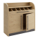 LEA | Besteckschrank | B:H 110 x 105 cm | Eiche | 2xTür