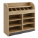 LEA | Besteckschrank | B:H 110 x 105 cm | Eiche | 4xBöden