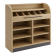 LEA | Besteckschrank | B:H 110 x 105 cm | Eiche | 4xBöden