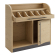 LEA | Besteckschrank | B:H 110 x 105 cm | Eiche | 1xTür | Soft-Close