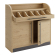 LEA | Besteckschrank | B:H 110 x 105 cm | Eiche | 2xTür | Soft-Close