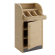LEA | Besteckschrank | B:H 55 x 105 cm | Eiche | 1xTür + 2xBöden