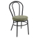 RUBEN | Chaise en design en bois de famille | Acier | Tissu / Textile | Vert