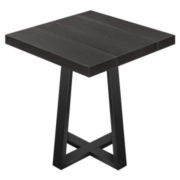 SCO | Bistro Table | W: 70 x 70 | H 76 cm | Black | Frame: Black