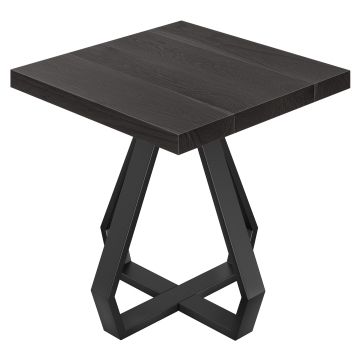 SD | Bistro Table | W: 70 x 70 cm | H: 76 cm | Black | Frame: Black