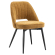 Sophie | Chaise d'hôtel | Brun miel | Tissu