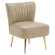 VICTORIA | Bistro Lounge Armchair | Leather | Beige