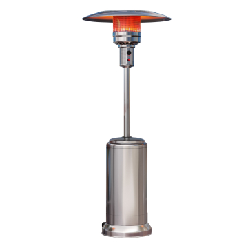 ABBEY | Stufe a Fungo riscaldante | 2,2m | Acciaio inox | 12kW