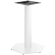 AGON | Bistro-pöytätarjonta | Valkoinen | Korkeus: 72 cm | Pilari: Ø 7,6 cm | Tasa: Ø 50 cm