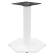 AGON | Bistro Bordstel | Hvid | Højde: 72 cm | Søjle: Ø 9,5 cm | Fod: Ø 50 cm
