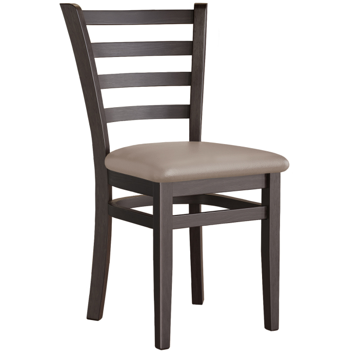 ALESSANDRO | bistrostol | taupe | läder