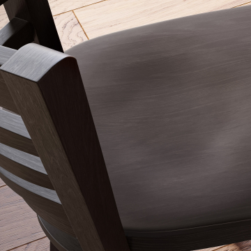 ALESSANDRO | Bistro barstol | wenge | tre