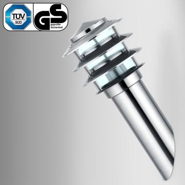 ALTHEA Torche Applique | Extérieur | Acier inoxydable