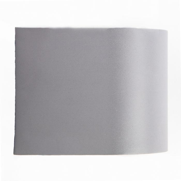 AMELIA Applique da esterno Argento Alu Moderno Faretto Up & Down 35W GU10 8cm IP44