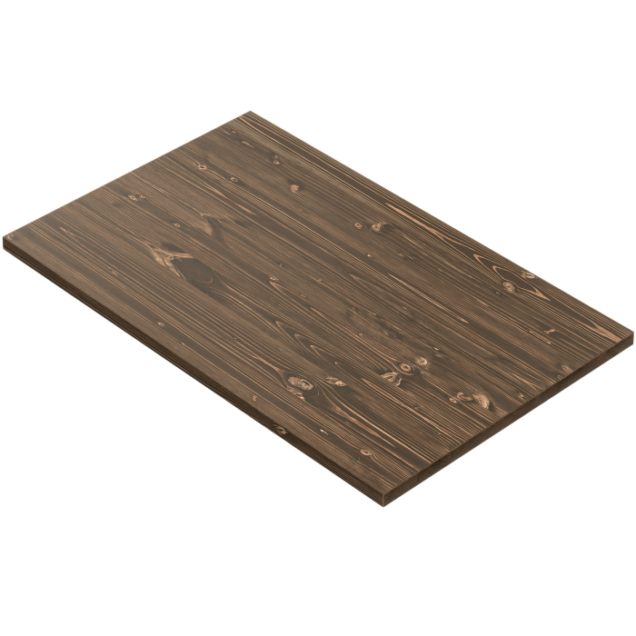 AURELIA | Piano tavolo in legno massello per uso commerciale | L:P 120 x 70 cm | Noce | Rettangolare