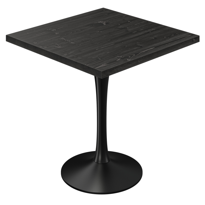AURELIA LEO | Bistro Table | W:D 70 x 70 | H 77 cm | Black | Frame: Black