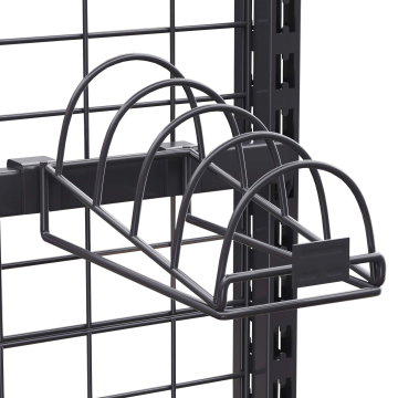 BROOKLYN | Varekrok | skålholder | 4x rom hver 9cm | B: D 16 x 40 cm | antrasitt