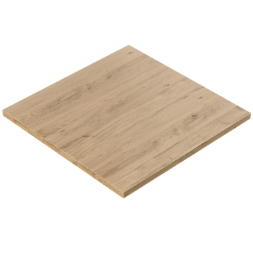 AURELIA | Plateau de table massif Gastro | L: 70 x 70 cm | Chêne | Carré