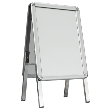 AUSTIN | Trottoarpratare | A2 | Silver | Klassisk | Dubbelsidig