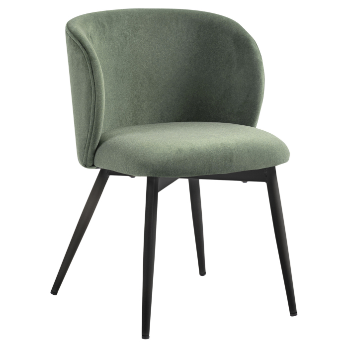 Ava | Chaise d'hôtel | Verte | Velours