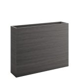 BALI PREMIUM | Separador de ambientes para bistró | L120xH109cm | Plantas hasta 60 litros | Wenge