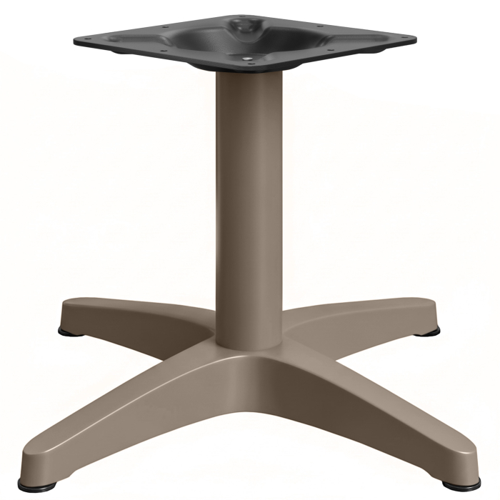 BARCELONA | Pied de table basse | Hauteur : 40 cm | Pied : Ø 66 cm | Taupe | Taupe