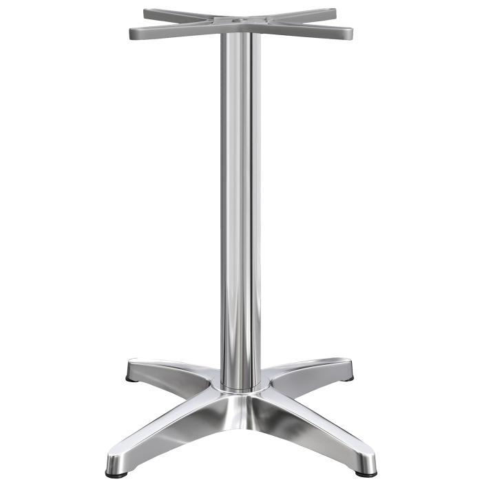 BARCELONA | Base tavoli alti | Altezza: 109 cm | Base: Ø 66 cm | Alluminio argento