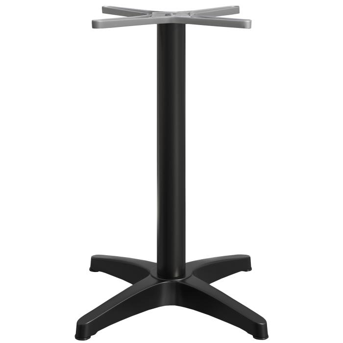 BARCELONA | High Table Base | Height: 109 cm | Base: Ø 66 cm | Black | Additional weight