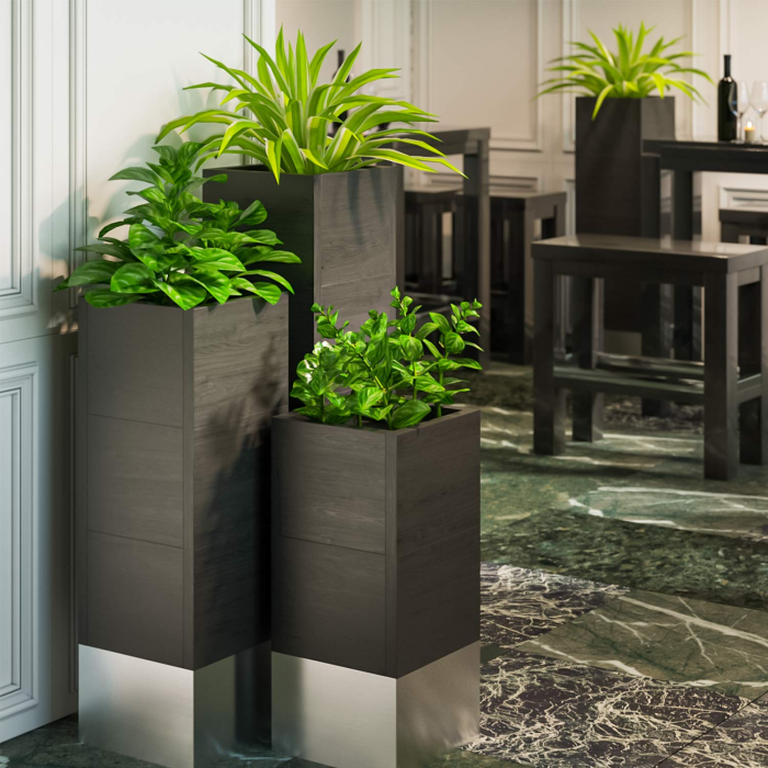 BALI | Bistro Pflanzsäule | L30xH153cm | 6 Liter BALI | Bistro Pflanzsäule | L30xH153cm | 6 Liter