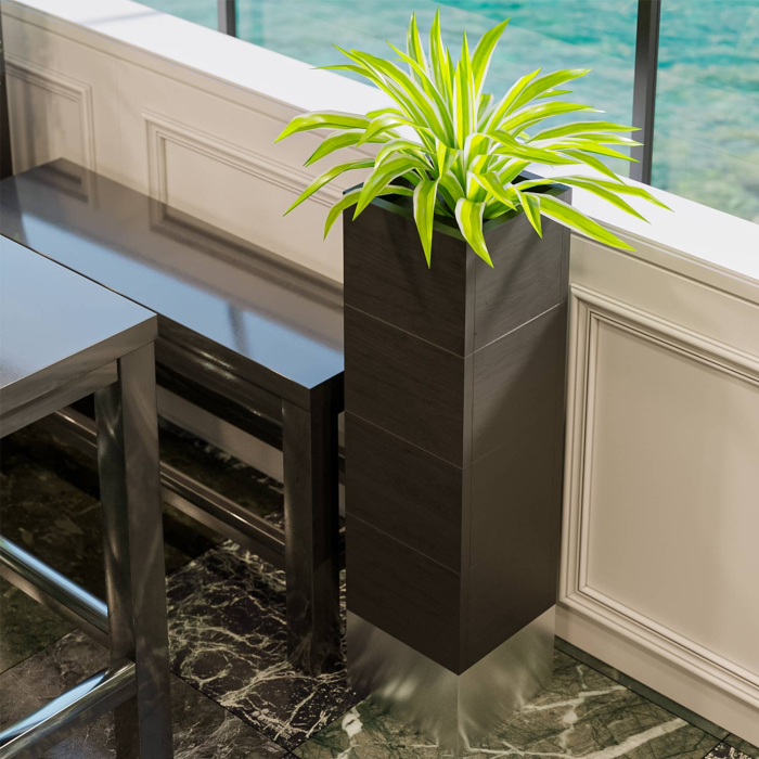 BALI | Bistro Pflanzsäule | L30xH153cm | 6 Liter BALI | Bistro Pflanzsäule | L30xH153cm | 6 Liter