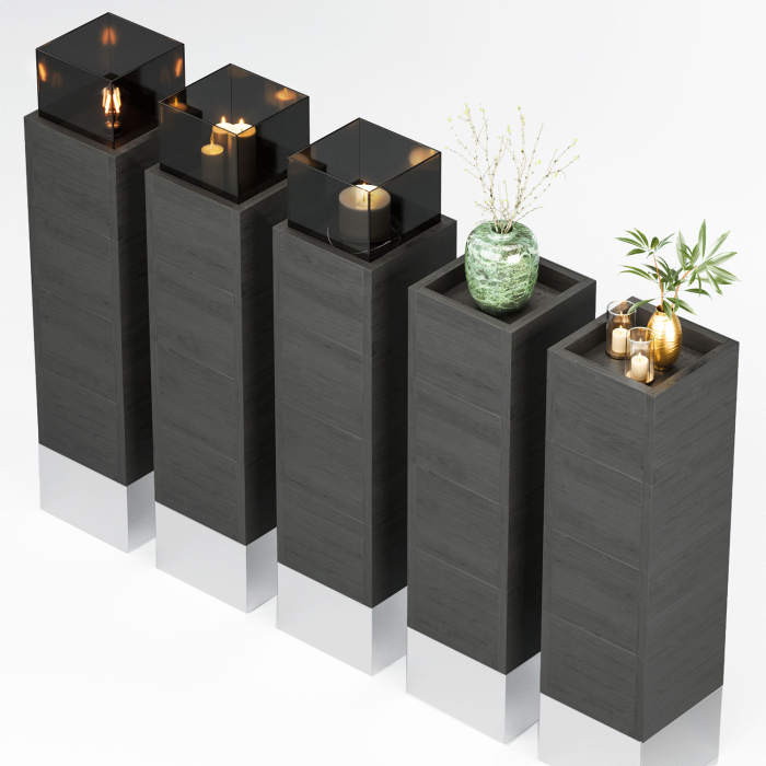BALI | Bistro Pflanzsäule | L30xH153cm | 6 Liter BALI | Bistro Pflanzsäule | L30xH153cm | 6 Liter