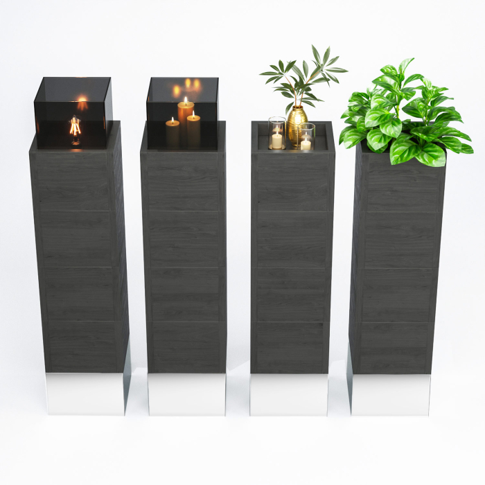 BALI | Bistro Pflanzsäule | L30xH153cm | 6 Liter BALI | Bistro Pflanzsäule | L30xH153cm | 6 Liter