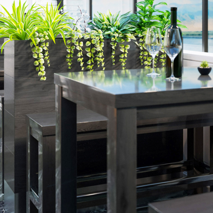 BALI | Bistro Raumtrenner | L120xH84cm | 60 Liter | Pflanz Kasten BALI | Bistro Raumtrenner | L120xH84cm | 60 Liter | Pflanz Kasten