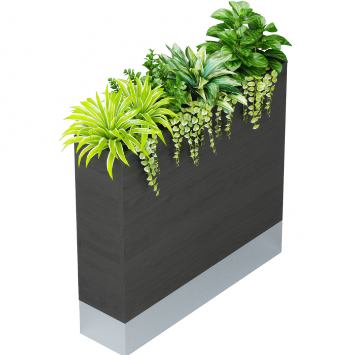 BALI | Bistro Raumtrenner | L120xH84cm | 60 Liter | Pflanz Kasten BALI | Bistro Raumtrenner | L120xH84cm | 60 Liter | Pflanz Kasten