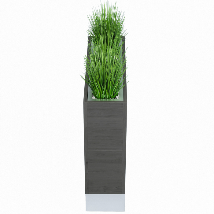 BALI | Bistro Raumtrenner | L60xH130cm | 12 Liter | Pflanz Kasten