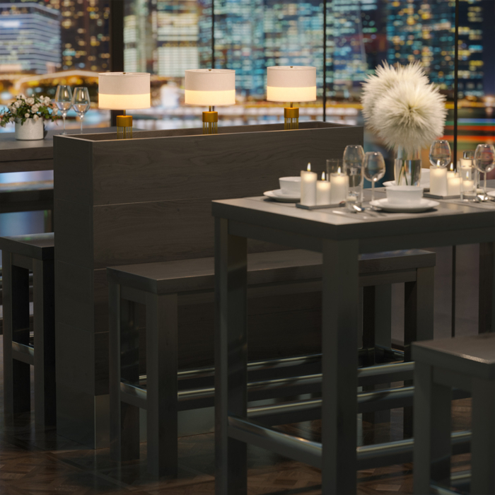 BALI | Bistro Raumtrenner | L60xH153cm