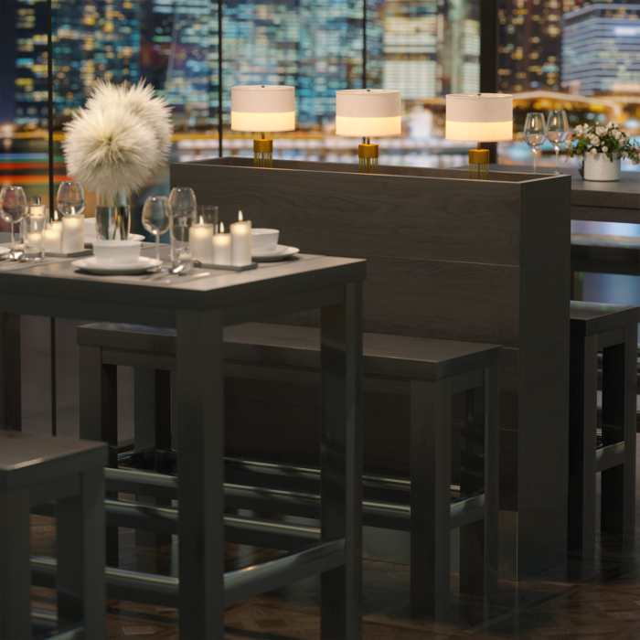 BALI | Bistro Raumtrenner | L60xH153cm