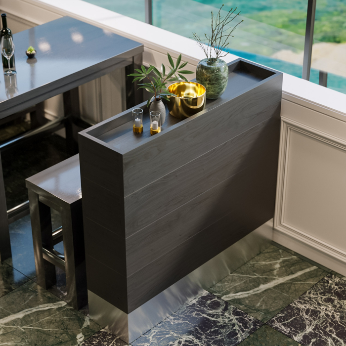 BALI | Bistro Raumtrenner | L60xH153cm