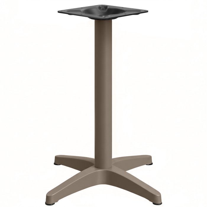 BARCELONA | Underrede till högt bord | Höjd: 109 cm | Bas: Ø 66 cm | Taupe