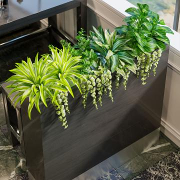 BALI | Restaurant Partition | L120xH107cm | 60 litres | Plant box