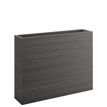 BALI PREMIUM | Bistro kamerafscheider | L120xH109cm | Planten tot 60 liter | Wenge