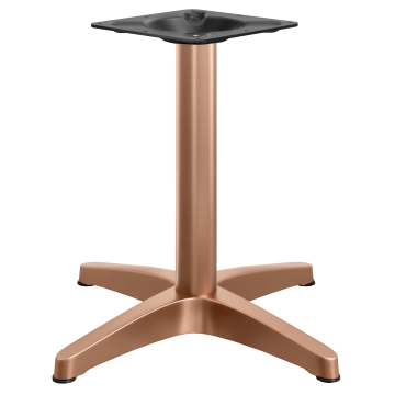 BARCELONA | Bistro Tischgestell | Höhe: 78 cm | Fuß: Ø 66 cm | Kupfer