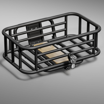 Phantom City | Basket | Aluminium | Schwarz | Matt