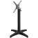 BARCELONA | High Table Base | Height: 109 cm | Base: Ø 66 cm | Black | Foldable + additional weight