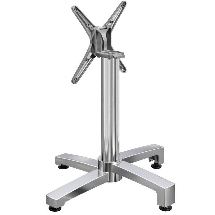 BENICIO | Base per tavolo da ristorante | 4 Piedi | Piede: Ø 69 cm | Colonna: 6 x 76 cm | Pieghevole