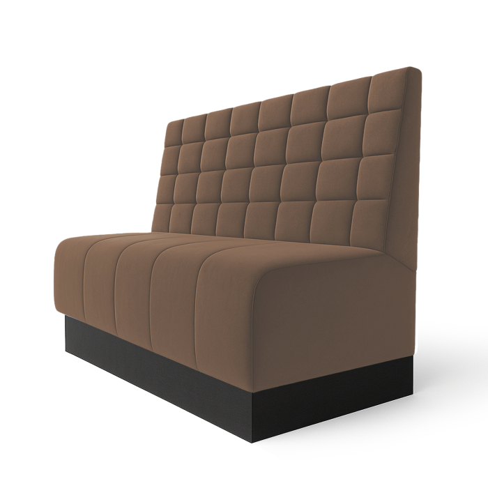 Fisherman | Gastrobank S | Gastrobank | B:H 60 x 90 cm | Taupe | Blokker | fløyel