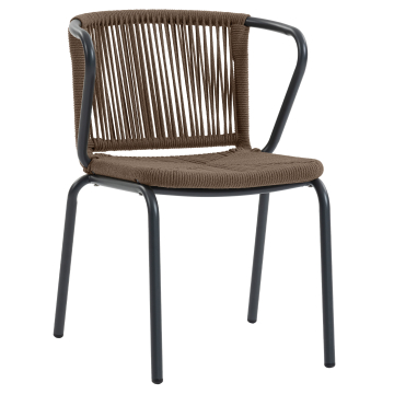 BEN | Bistro Terrace Chair | Brown