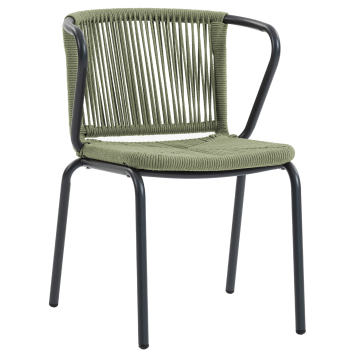 BEN | Silla de terraza Bistro | Verde